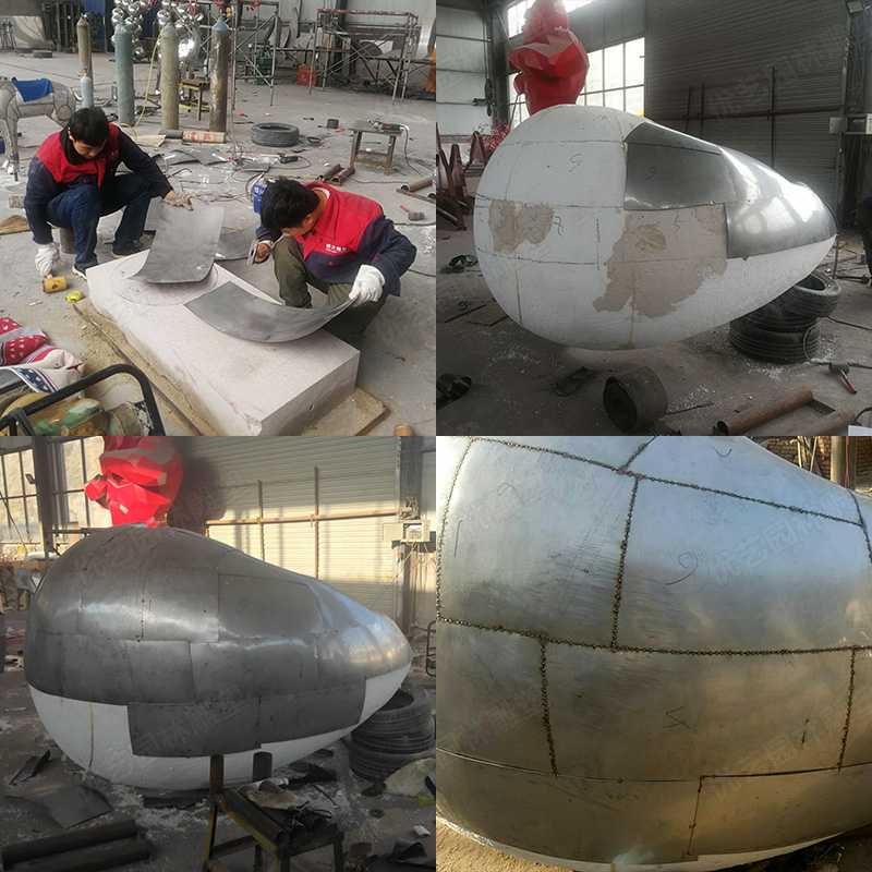 不銹鋼雕塑制作廠家，定制大型不銹鋼雕塑