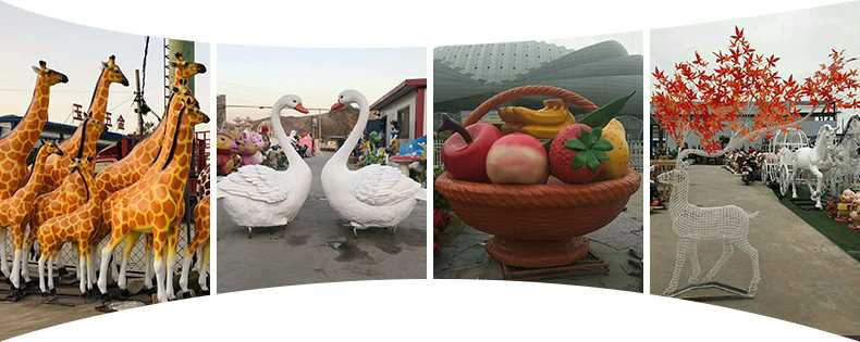 仿真景觀(guān)擺件，卡通景觀(guān)雕塑