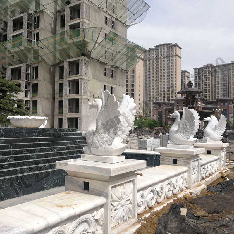 石雕噴泉，石雕天鵝噴泉，大理石天鵝噴泉2.jpg